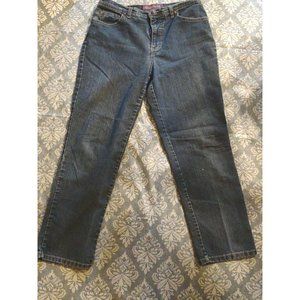 Gloria Vanderbilt Womens Jeans Size 10 Blue Short High Rise Stretch Waist